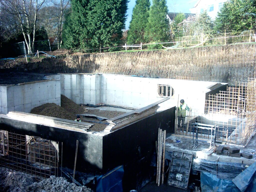 ICF Basement Construction Polybloks By Polysteel